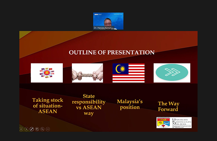 Webinar on “Between State Responsibility and ASEAN Principles: A Perspective from Malaysia on Resolving Transboundary Haze Pollution”